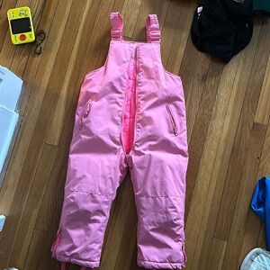 Zara girls ski bibs size 4-5y